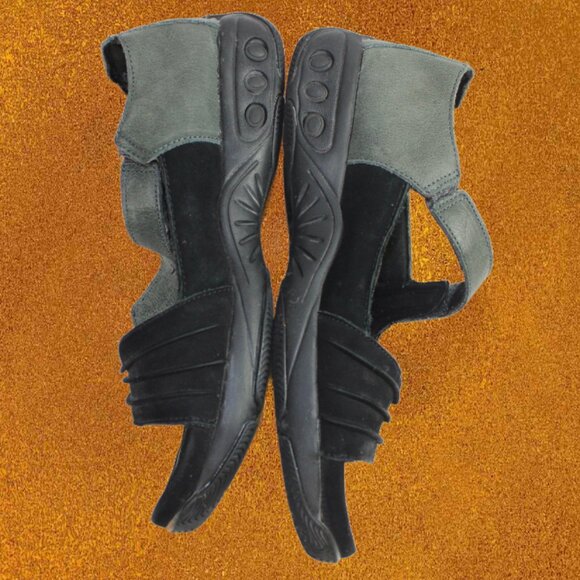 Therafit Lola Black Grey Plantar Fasciitis Friendly Sandal, Size 39 (8.5… - Picture 6 of 11